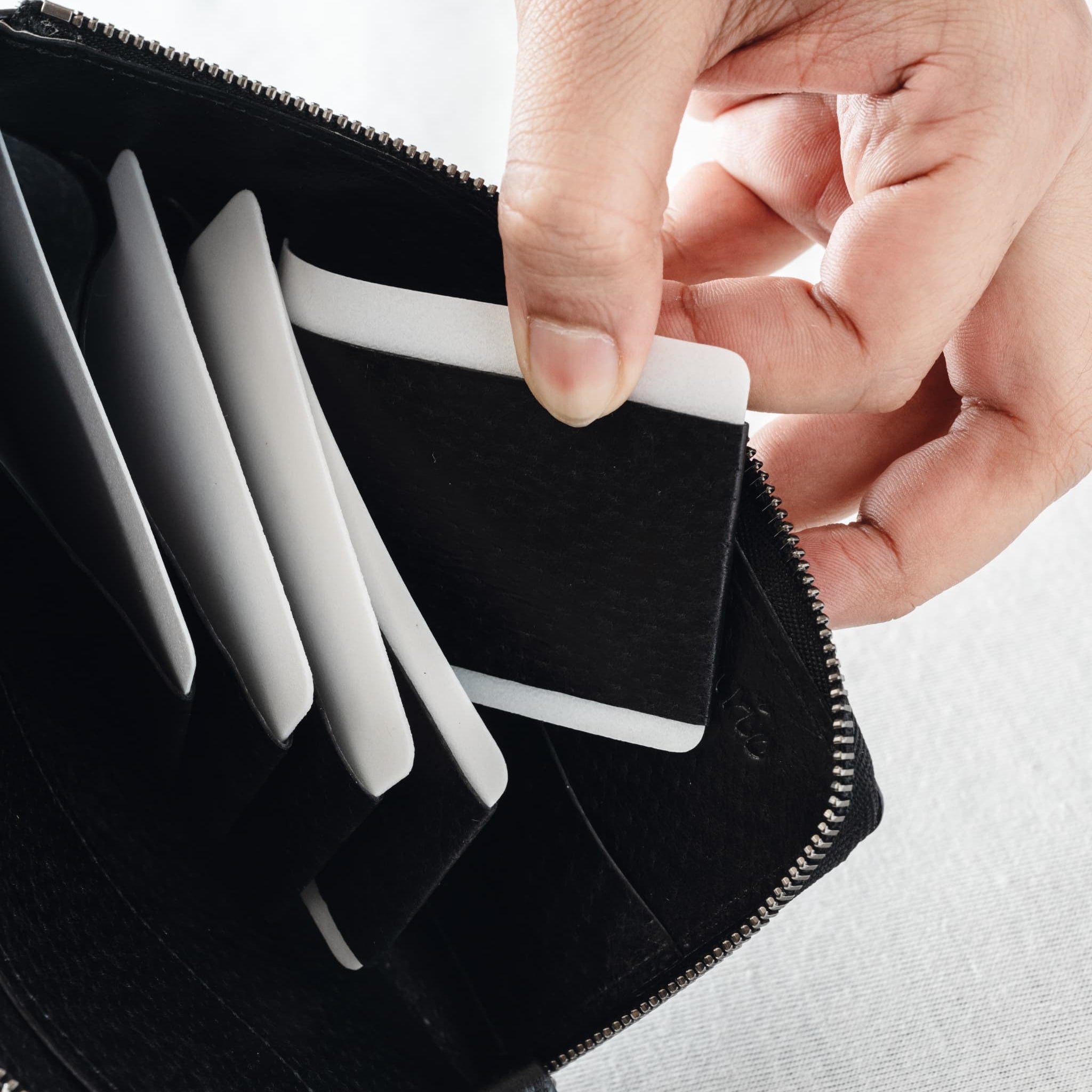 L zipper long wallet Lファスナー長財布