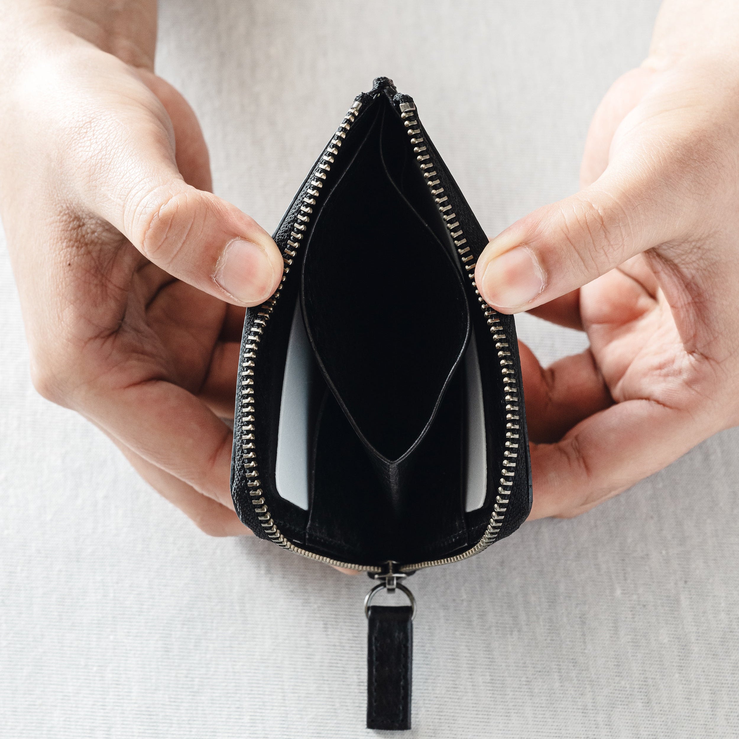 L zipper mini wallet Lファスナーミニ財布