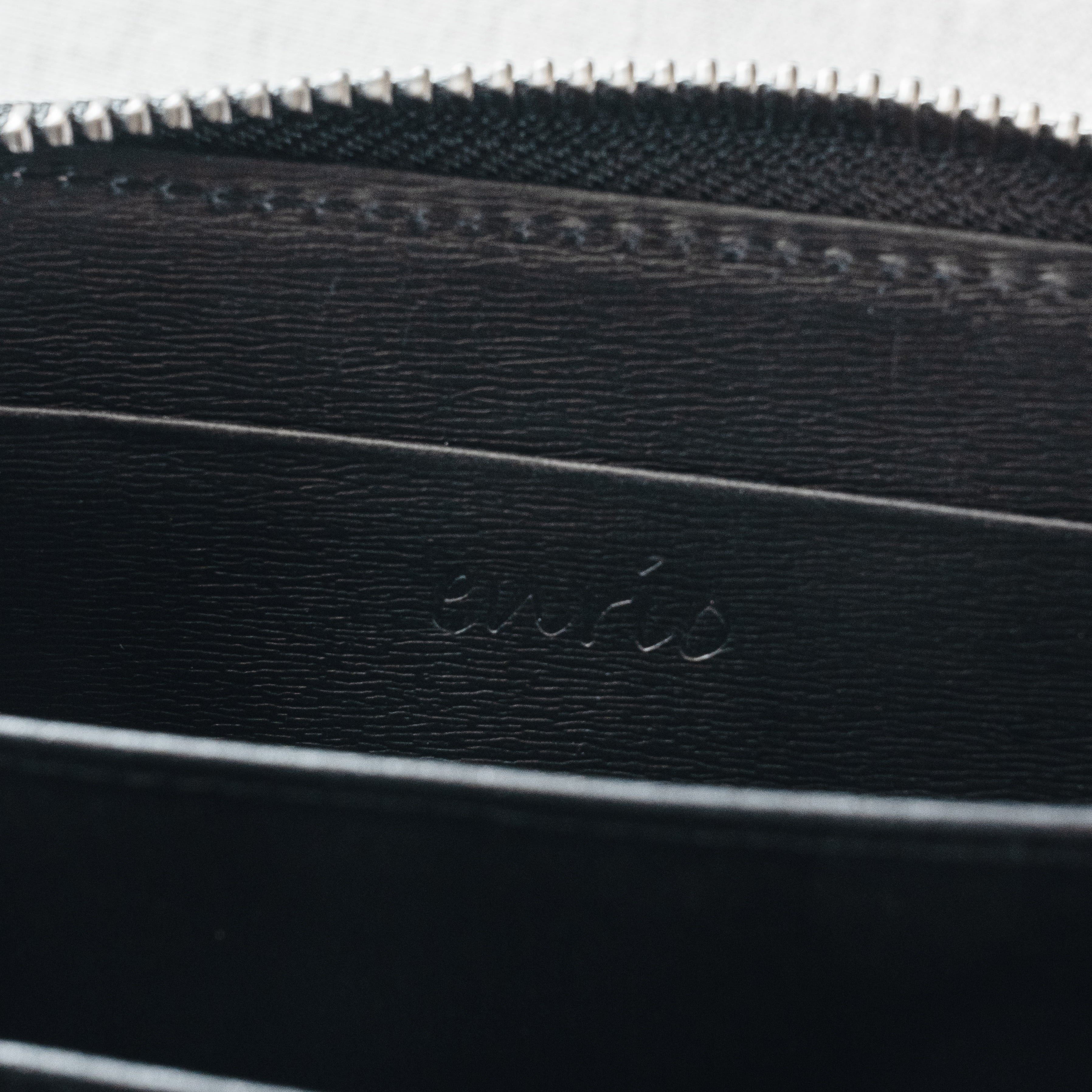 Round coin purse sumi ファスナー小銭入れ 墨染