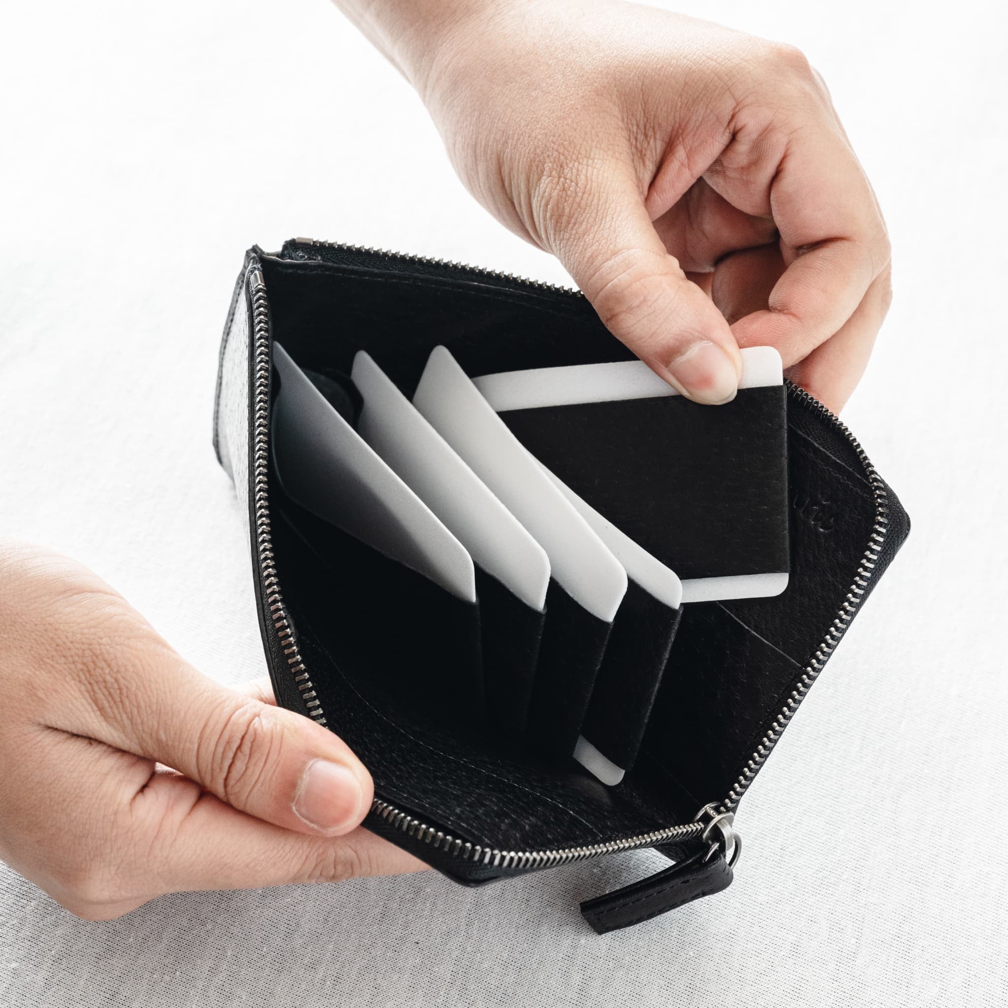 L zipper long wallet Lファスナー長財布